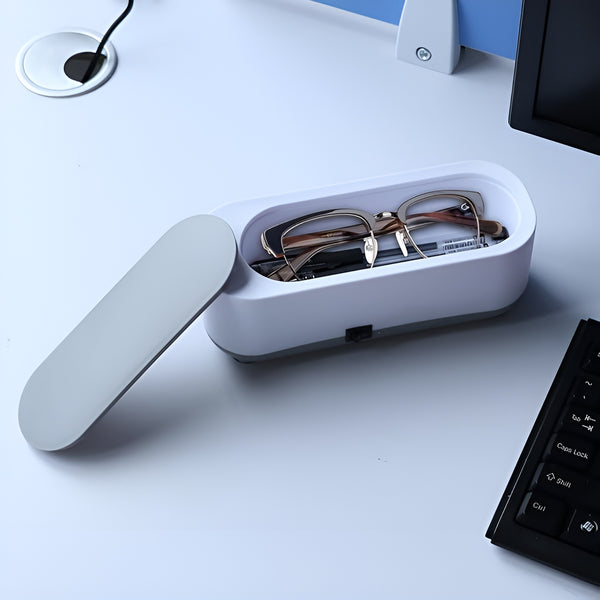 Ultrasonic Cleaner for Jewelry, Watches, Glasses, Rings & Makeup Brushes