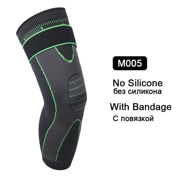 Compression Knee Pads Support Sleeve – Elastic Knee Brace for Sports
