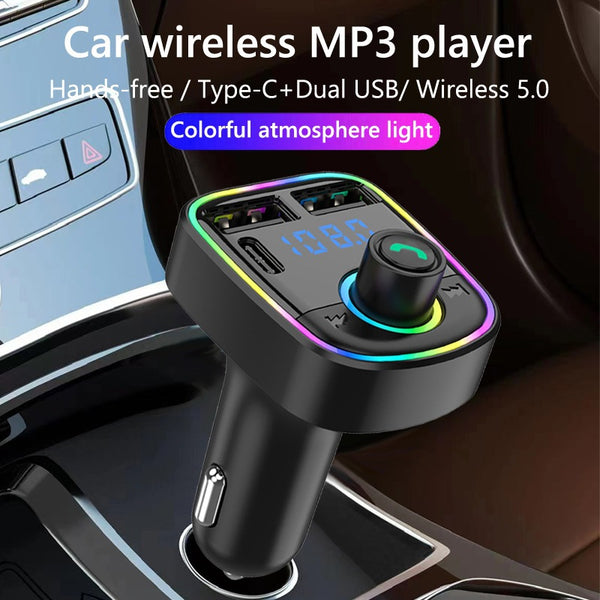 C1 Car MP3 Player – Wireless FM Transmitter & Modulator