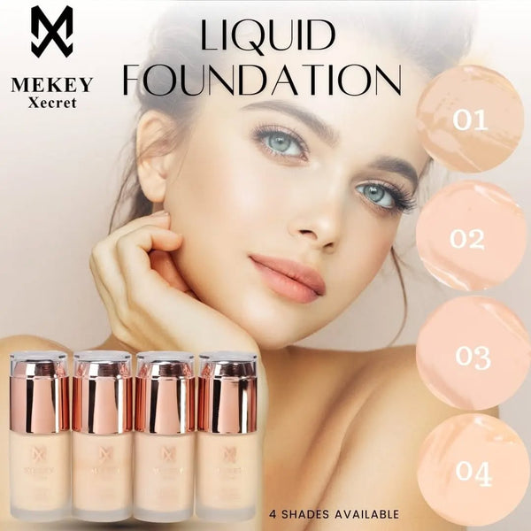 Mekey Xecret Match Perfection Stay Matte Waterproof Foundation – 30ml