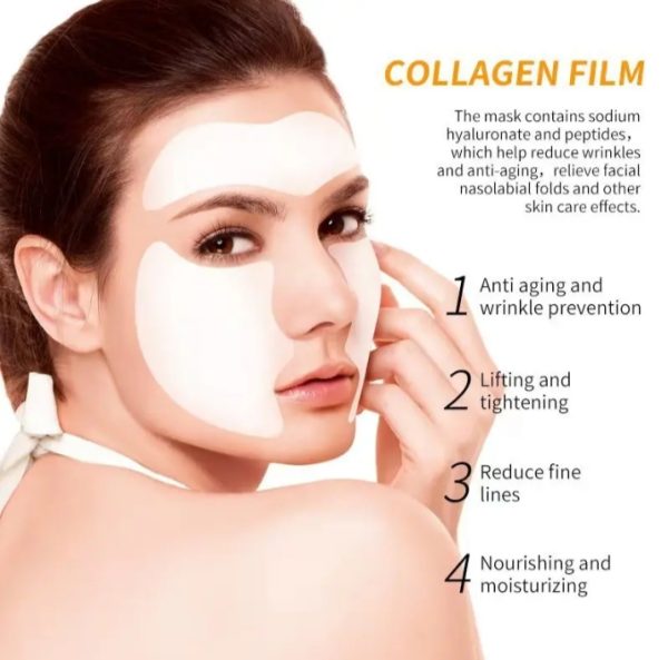 Collagen Dissolving Mask For Korean Glass Skin | Collagen Filler Collagen Instant Facial Mask ( Without Box )