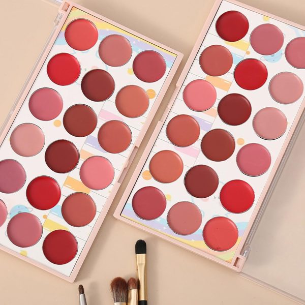Moccallure Professional 18-colors Lipstick Kit – Long-lasting, Hydrating & Compact | Unisex Makeup Set
